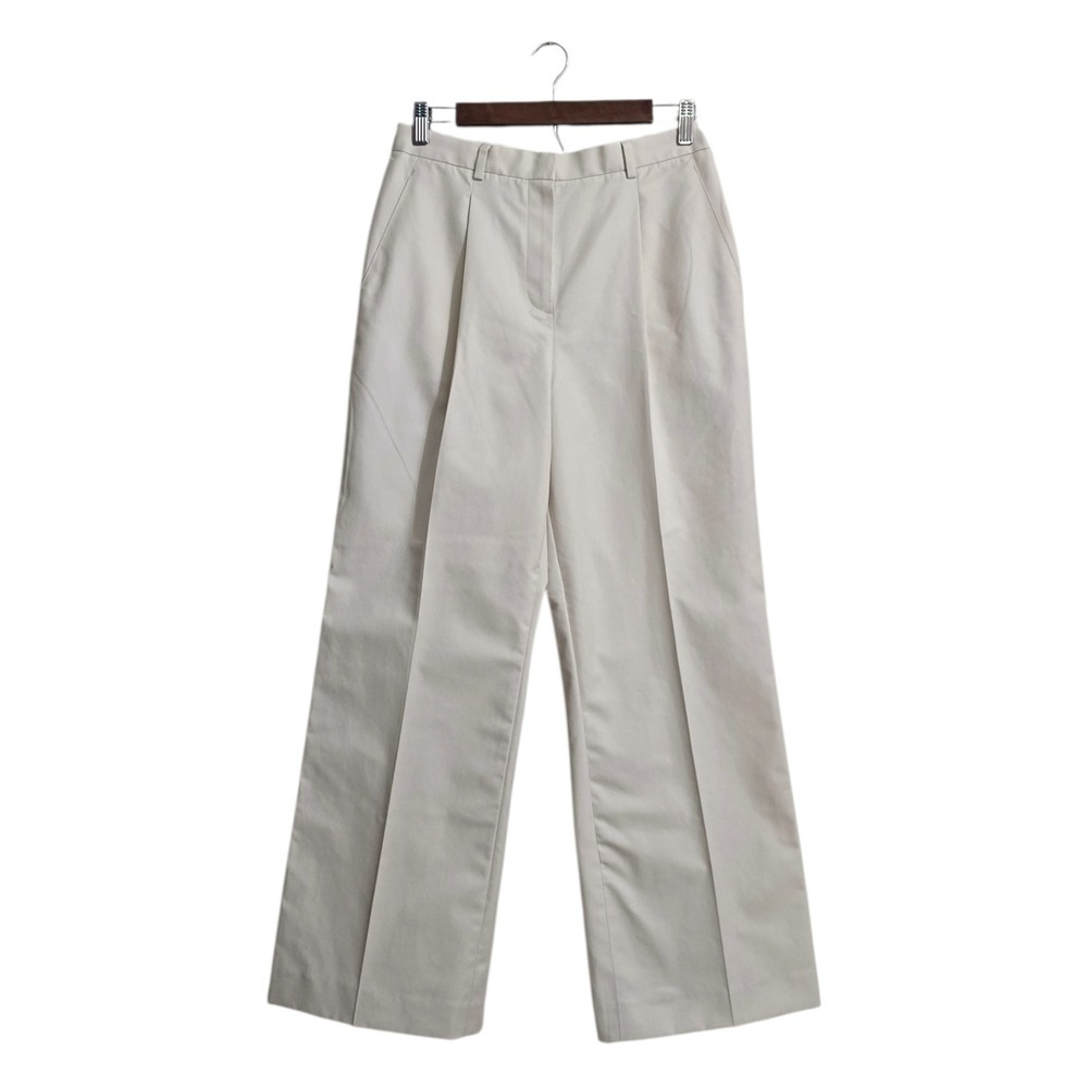 Brooks Brothers 346 Advantage Pleated Wide Leg Cotton Twill Ankle Pants Sz 10